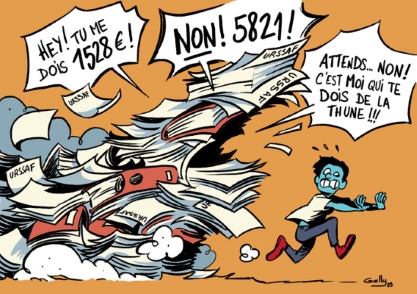 calendrier BD mai 2024 auteur déclaration revenus artistiques urssaf limousin impôts bande dessinée